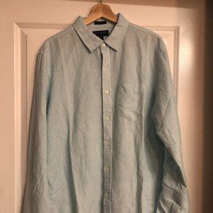 Banana Republic Slim Fit Linen Shirt (L)